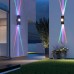 Архитектурная подсветка  08231-9.2-003U LED2W+2*3W RGB BK Reluce