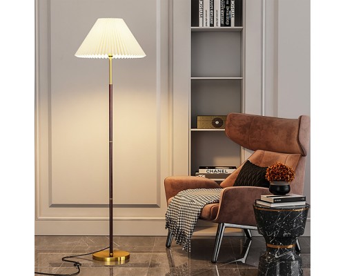 Торшер  UML-T522 E27 COPPER/WHITE Uniel