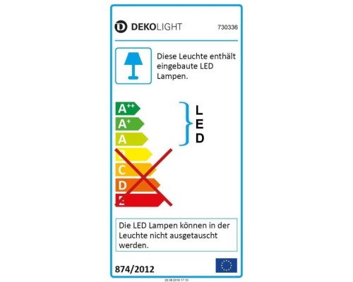 Встраиваемый светильник уличный Flat 730336 Deko-Light