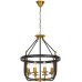 Подвесная люстра Berling LDP 8024-8 BK+MD Lumina Deco
