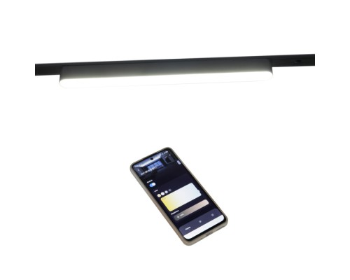 Трековый светильник  13001-9.3-001UR magnetic LED16W BK CCT+SMART Reluce