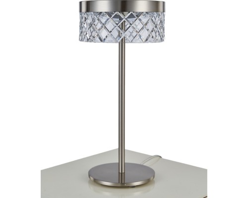 Интерьерная настольная лампа Diamond cut MT21020075-1A satin nickel DeLight Collection