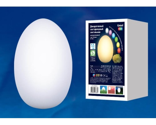 Газонная световая фигура  ULG-R003 019/RGB IP54 EGG Uniel