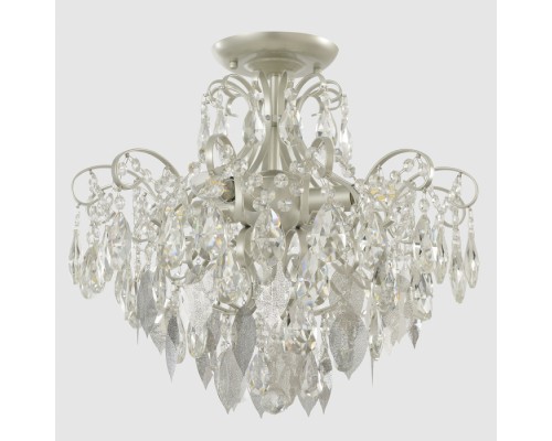 Потолочная люстра Esmiralda ESMIRALDA PL4 SILVER Crystal Lux