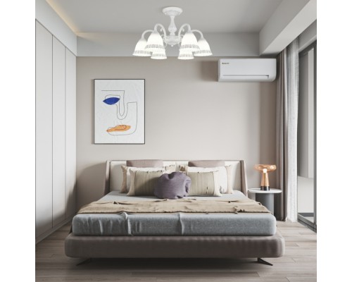 Потолочная люстра AM347410 347410/6 WT+SL Arte Milano