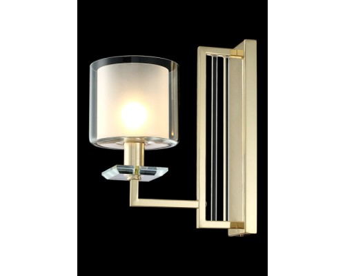 Бра Nicolas NICOLAS AP1 GOLD/WHITE Crystal Lux