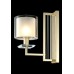 Бра Nicolas NICOLAS AP1 GOLD/WHITE Crystal Lux
