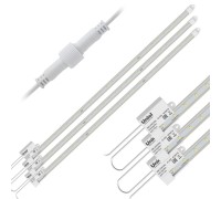 Светильник для растений  ULY-P90-10W/SPFR/K IP65 AC220V CLEAR KIT09 Uniel