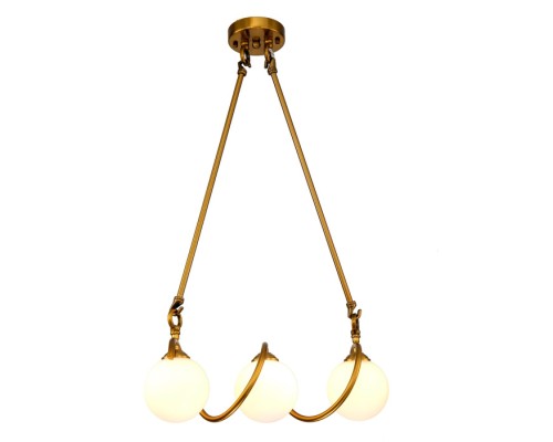 Подвесная люстра KG1212P KG1212P-3 brass DeLight Collection