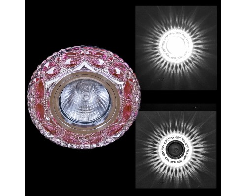 Точечный светильник  00757-9.0-001CN MR16+LED3W CL+PK Reluce