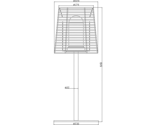 Интерьерная настольная лампа Velorum 836019 Deko-Light
