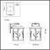 Настенный фонарь уличный Cuita 4963/1W Odeon Light