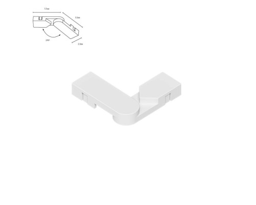 Коннектор поворотный Rapid-Accessories A613833R Arte Lamp