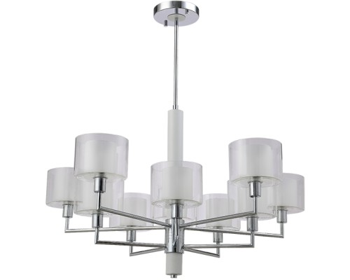 Потолочная люстра Maestro MAESTRO SP-PL5+5 CHROME Crystal Lux