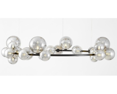 Подвесной светильник Merido LDP 7033-24 BK+GY Lumina Deco