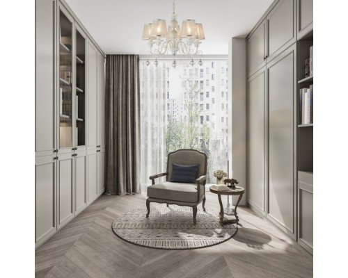 Подвесная люстра AM347620 347620/5 WT+SL Arte Milano
