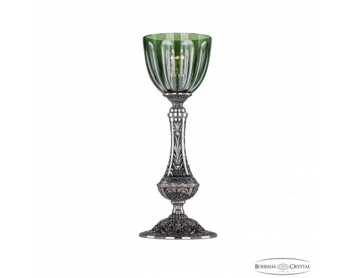 Интерьерная настольная лампа 7110 71100L/15 NB P1 Clear-Green/H-1H Bohemia