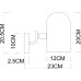 Бра Cassel A5454AP-1PB Arte Lamp