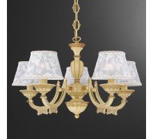 Подвесная люстра 7632 L 7632/5AV/ORO Reccagni Angelo