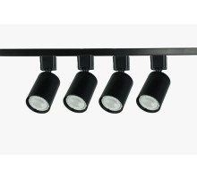 Трековая система в сборе  TR70-SET4-GU10-BK ЭРА