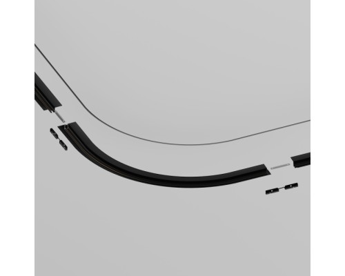 Коннектор радиусный Accessories for tracks Levity TRA184-R600-12B Maytoni