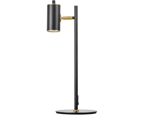 Интерьерная настольная лампа Mirra LDT 7731-1 BK+MD Lumina Deco