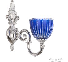 Бра Verona 7203B14/1/175 NW P1 U Clear-Blue/H-1I Bohemia
