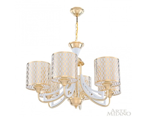 Подвесная люстра Florentia-3387 303387/6 Wh/Gd Arte Milano