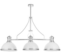 Потолочная люстра  LDP 710-3 WT+CHR Lumina Deco