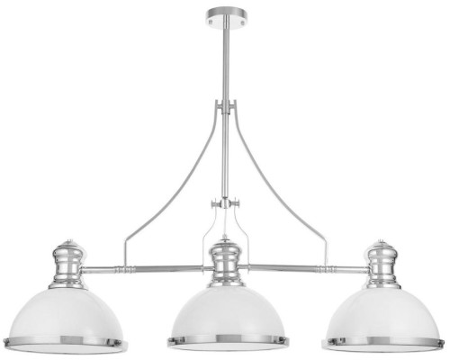 Потолочная люстра  LDP 710-3 WT+CHR Lumina Deco