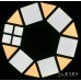 Настенно-потолочный светильник Creator X068104 WH-3000K iLedex