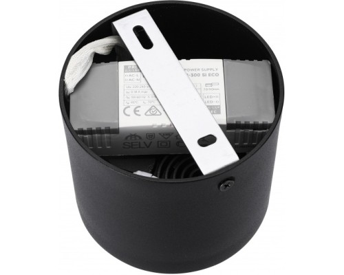 Точечный светильник Metrica 113-12W-D100-4000K-24DG-BK iLedex