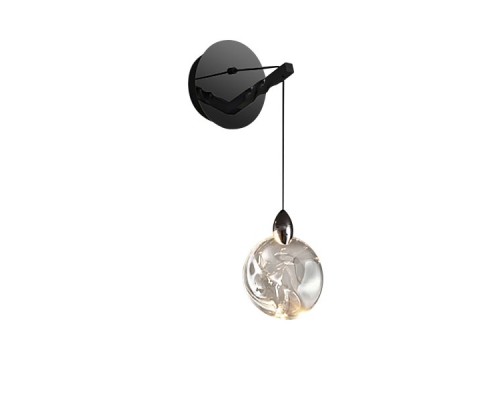 Бра Colvin MT9176-1WB pearl black DeLight Collection