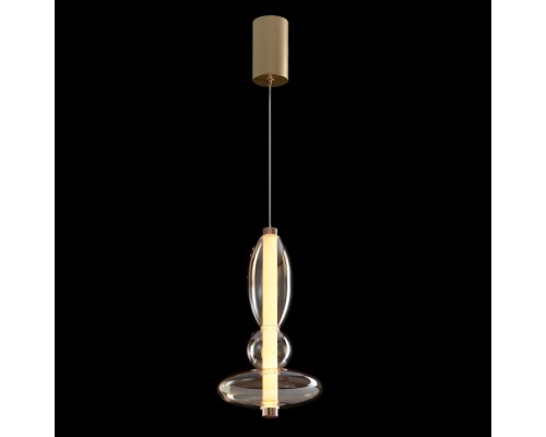 Подвесной светильник Quasar QUASAR SP10W LED AMBER Crystal Lux