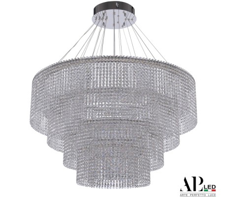 Подвесная люстра Sicilia SH02.93.4D.A.Ni.4000 APL LED