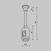 Крепление настенное Accessories for tracks Flarity TRA155CW-SL1-PT Maytoni