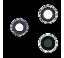 Точечный светильник  63903-9.0-001RD LED3+3W BK Reluce