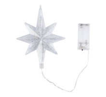 Световая фигура  ULD-H1525-009/STB/2AA WARM WHITE STAR-5 Uniel