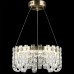 Подвесная люстра  02601-0.4-80W LED COP+CH Reluce