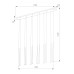 Подвесной светильник Piano 10115 TK Lighting