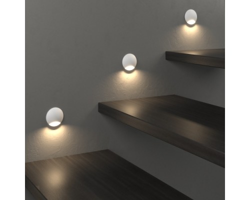 Встраиваемый светильник уличный Step 3 MRL LED 1104 белый Elektrostandard