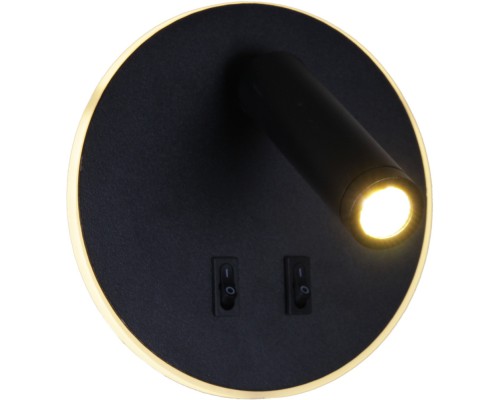 Спот  86203-9.2-001KT LED12W BK Reluce