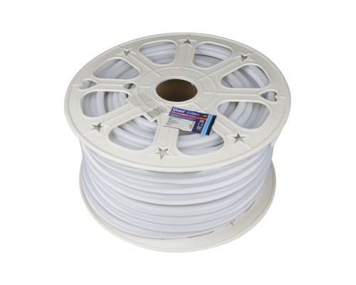 Светодиодная лента  ULS-N21-2835-120LED/m-8mm-IP67-220V-8W/m-50M-BLUE бобина Uniel