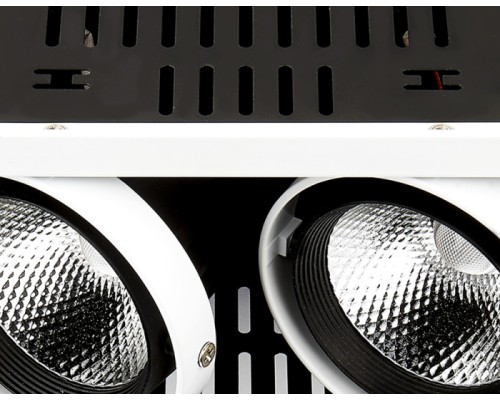 Точечный светильник Cardano Led T812 BK/CH 2*12W 4200K Ambrella