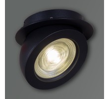 Спот  84053-9.0-001QR COB8W BK Reluce