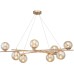 Подвесная люстра Balance 1119/8S Gold Escada
