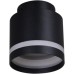 Точечный светильник  53001-9.5-001IL GX53+LED3W BK Reluce