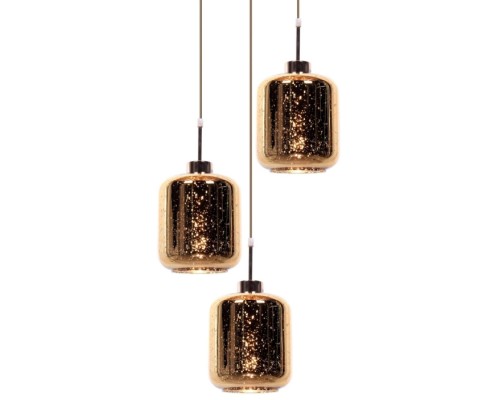 Подвесной светильник  LDP 6811-3 RD GD Lumina Deco