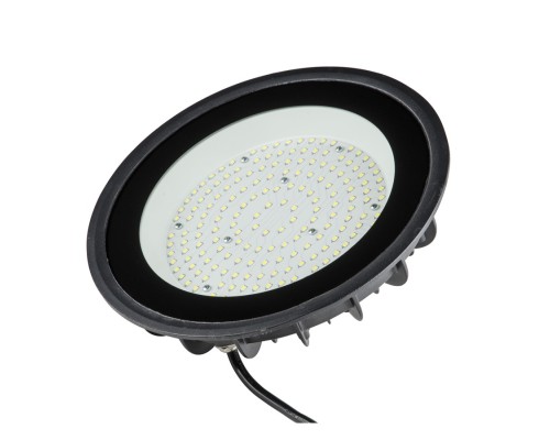 Промышленный купольный светильник  ULY-U35C-200W/6500K IP65 BLACK Uniel