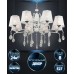 Подвесная люстра Darlona WD3612/8H-WT-CR-WT Wedo Light